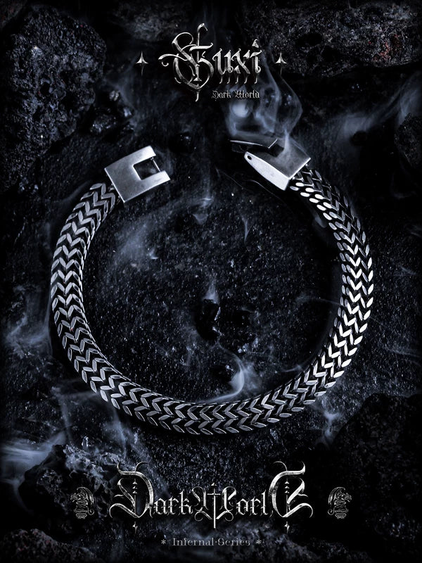 Double-Layer Titanium Steel Chain Bracelet 3