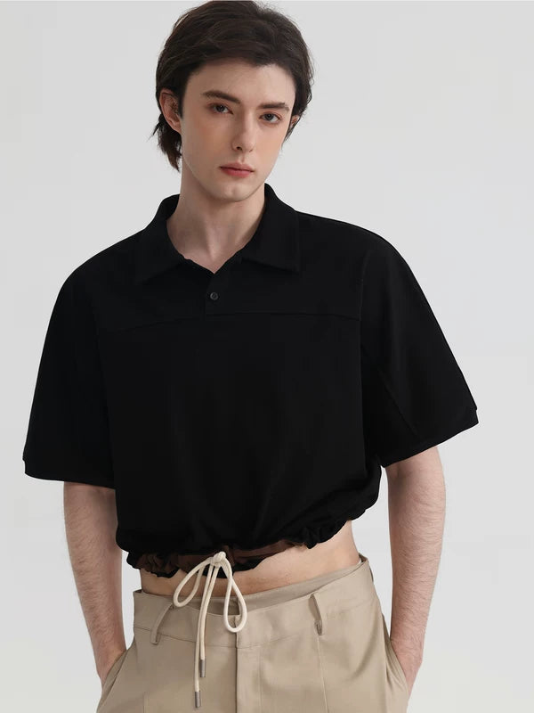 Double-Layer Waistband Straight-Leg Pants 5