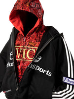 Double Layer Zip Up Hoodie Sweatshirt 4