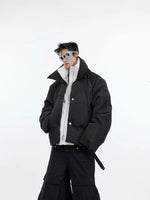 Double-Layered Faux Two-Piece Padded Jacket 4