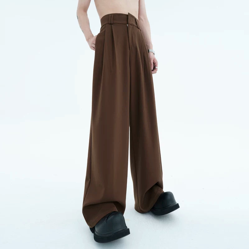 5073155784935,5073155784936,5073155784937,5073155784938, Double-Pleated High-Waisted Wide-Leg Pants