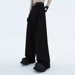 5610040092449,5610040092448,5610040092447,5610040092446, Double-Pleated High-Waisted Wide-Leg Pants