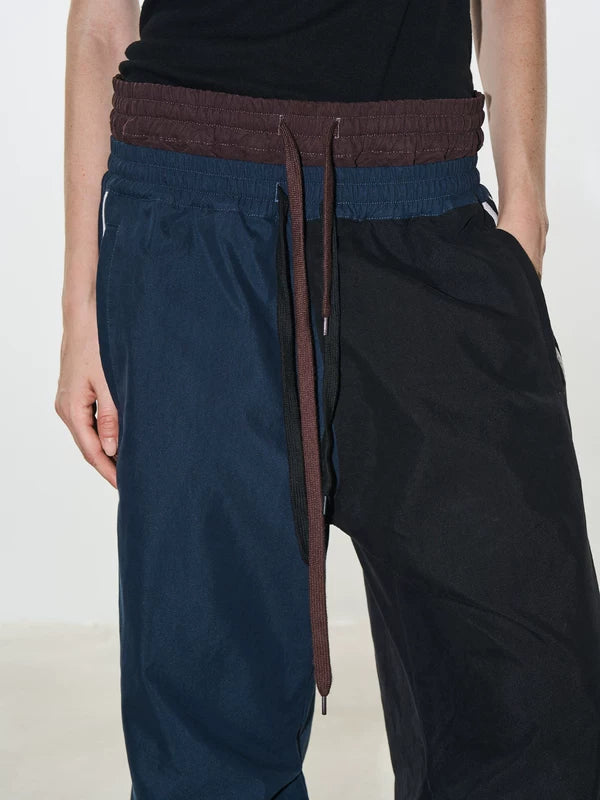 Double Waist Wide Leg Track Pants 4