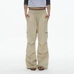 6053820716246,6053820716247,6053820716248,6053820716249, Double Waistband Pleated Cargo Pants