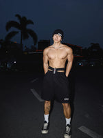 Double Waistband Sweatpants Shorts 2