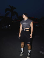 Double Waistband Sweatpants Shorts 5