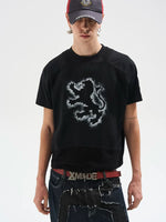 Dragon Graphic Short-Sleeve T-Shirt 1