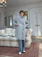Duck Down Belted Long Trench Coat 4