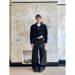 Duplex Double-Layer Wide-Leg Pants 5