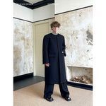 Edinburgh Abbey Wool Long Overcoat 1