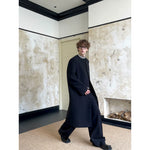 Edinburgh Abbey Wool Long Overcoat 4