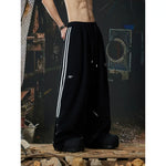 6197142099821,6197142099822,6197142099823, Elastic Waist Wide Leg Snap Hem Pants