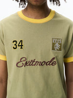 Embroidered Badge Short-Sleeve Crew Neck T-Shirt 5