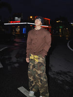 Embroidered Camouflage Street Style Dance Pants 2
