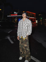 Embroidered Camouflage Street Style Dance Pants 4