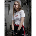 6252065438085,6252065438086,6252065438087, Embroidered Logo Short-Sleeve Streetwear T-Shirt