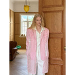 Embroidered Longline Loose Fit Suit Jacket 4