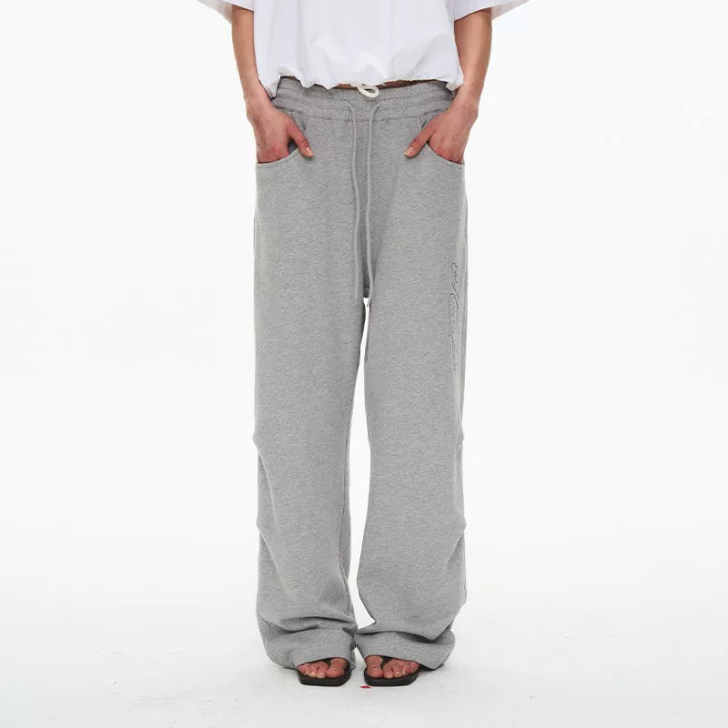 6064711996024,6064711996026,6064711996028,6064711996030, Embroidered Loose Fit Sweatpants