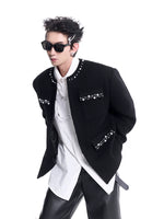 Embroidered Pearl Chinese Style Jacket 3