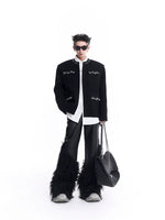 Embroidered Pearl Chinese Style Jacket 4