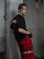 Embroidered Racing Graphic T-Shirt 4