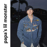 5927712277580,5927712277581,5927712277582, Embroidered Resort Island Denim Shirt