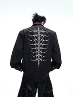 Embroidered Rivet Detail Long Sleeve Shirt 3