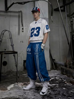Embroidered Short-Sleeve Jersey Sport T-Shirt 5