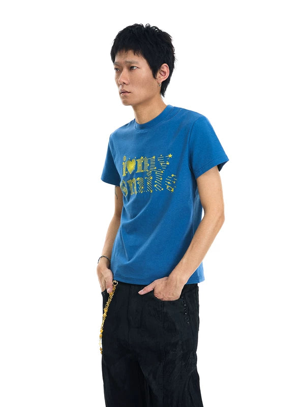 Embroidered Short-Sleeve Slim Fit T-Shirt 2
