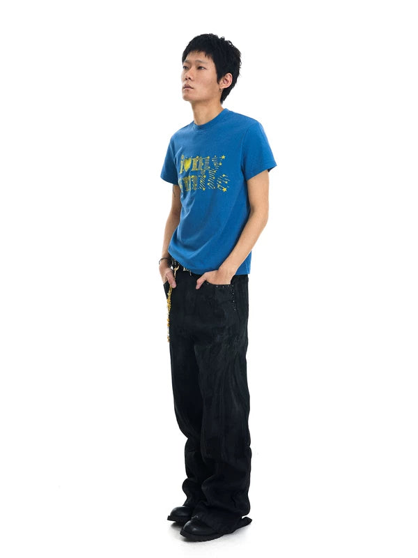 Embroidered Short-Sleeve Slim Fit T-Shirt 4