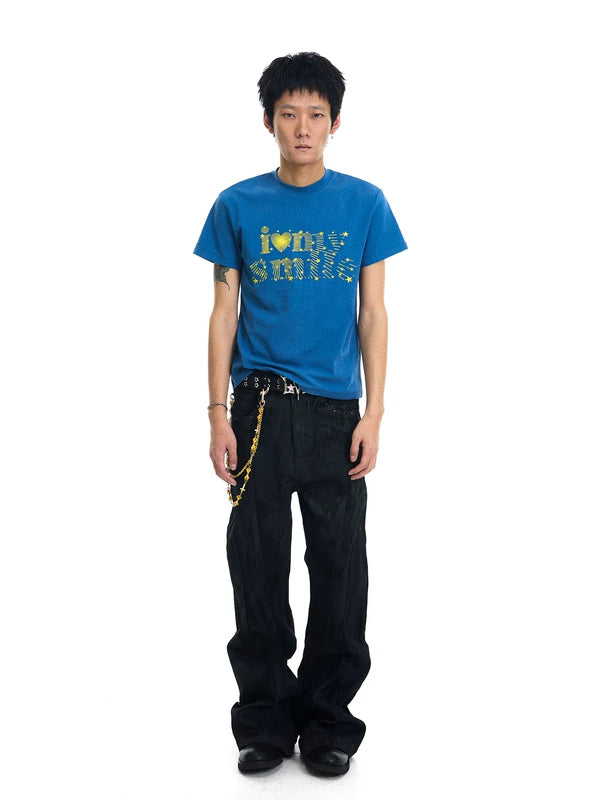 Embroidered Short-Sleeve Slim Fit T-Shirt 5