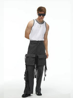 Embroidered Slim Fit Crop Vest 3