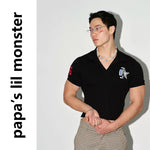 6098074868974,6098074868975,6098074868976, Embroidered Star Polo Shirt and Pants