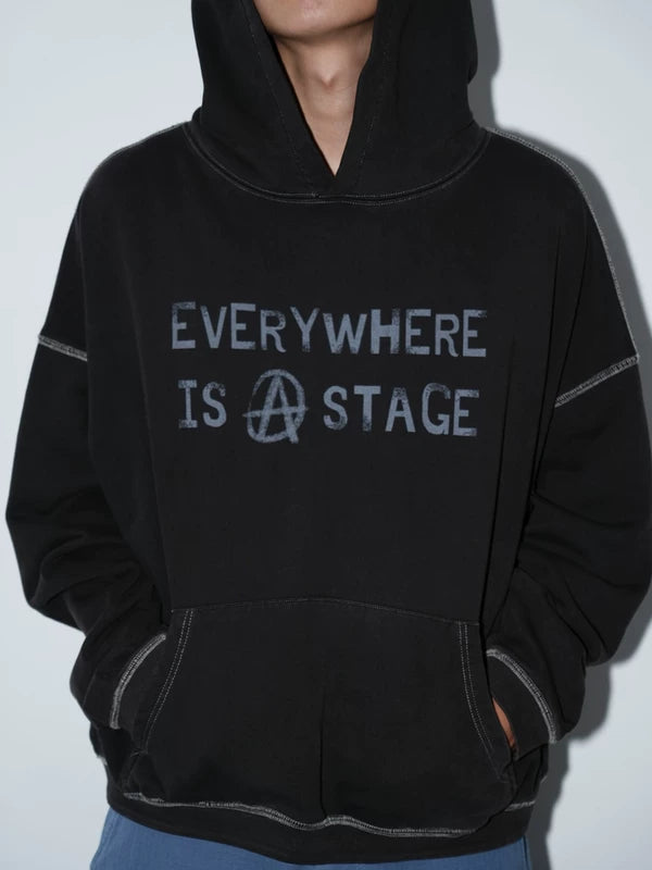 Everywhere Is A Stage Graphic Hoodie 1