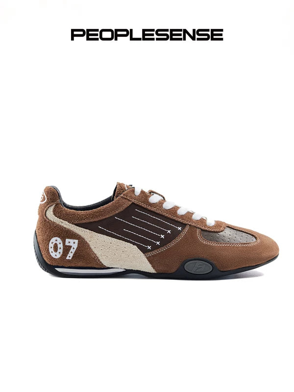 F1 Racing German Training Suede Sneakers 4