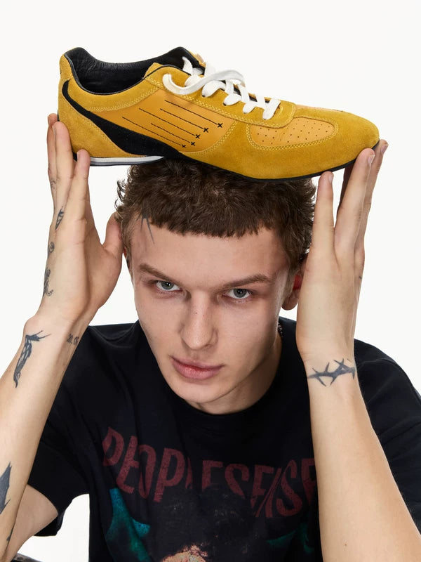 F1 Racing Suede Retro Training Sneakers 4
