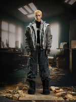 Faux Fur Collar Heavy-Duty Short Jacket 4