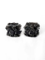 Faux Fur Leather Punk Style Bracelet 5