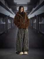 Faux Fur Lined Hooded Cotton Padded Jacket 5