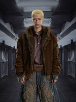 6133096427758,6133096427759,6133096427760,6133096427761, Faux Fur Lined Hooded Cotton Padded Jacket