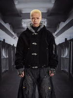 6133096427762,6133096427763,6133096427764,6133096427765, Faux Fur Lined Hooded Cotton Padded Jacket