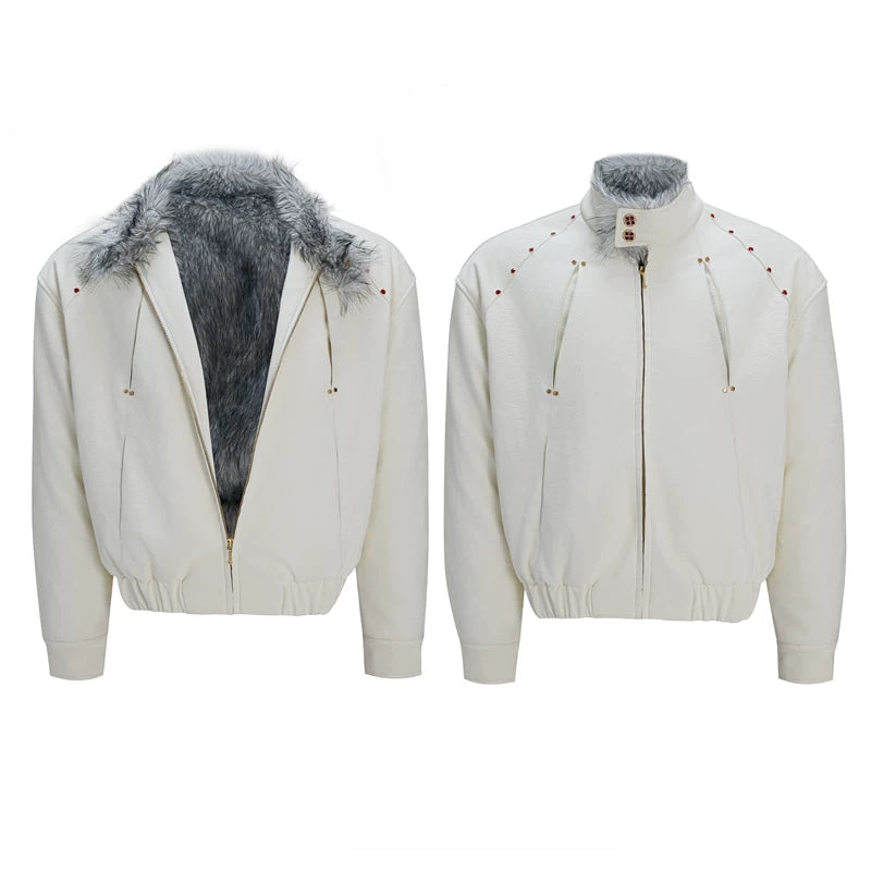 5955669176410,5955669176412,5955669176414,5955669176416,5956247812144, Faux Fur Lined Winter Jacket