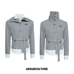 6137392729979,6137392729980,6137392729981,6137392729982, Faux Two-Piece Belted Knit Cardigan