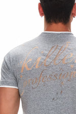 5831027837951,5831027837952,5831027837953,5831027837954, Faux Two-Piece Embroidered Short-Sleeve T-Shirt
