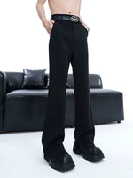Flared Split Leg Dress Pants 4
