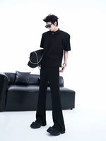 Flared Split Leg Dress Pants 5
