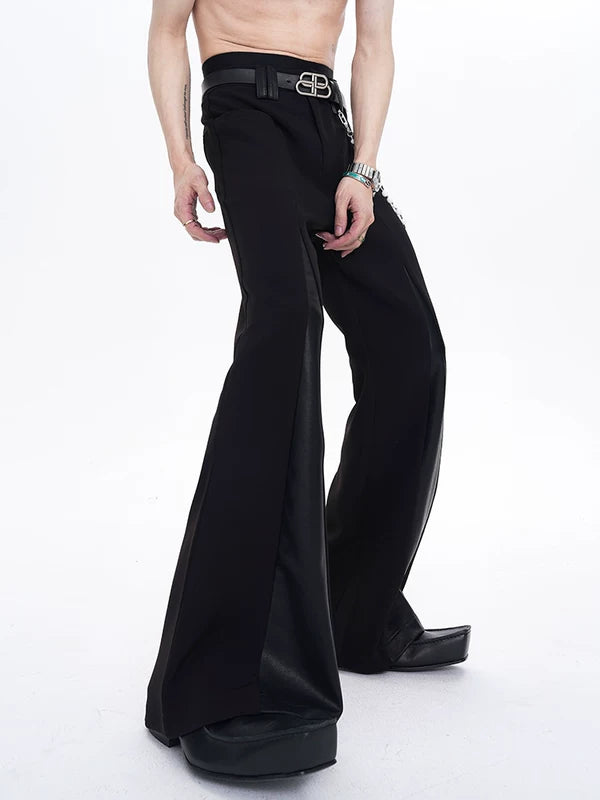 Flared Wide-Leg Pants 3