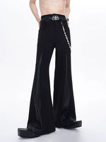 Flared Wide-Leg Pants 4