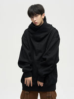 Fleece-Lined Deconstructed Ninja Hoodie 5