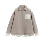 Fleece-Lined Waffle Knit Zip Jacket 5